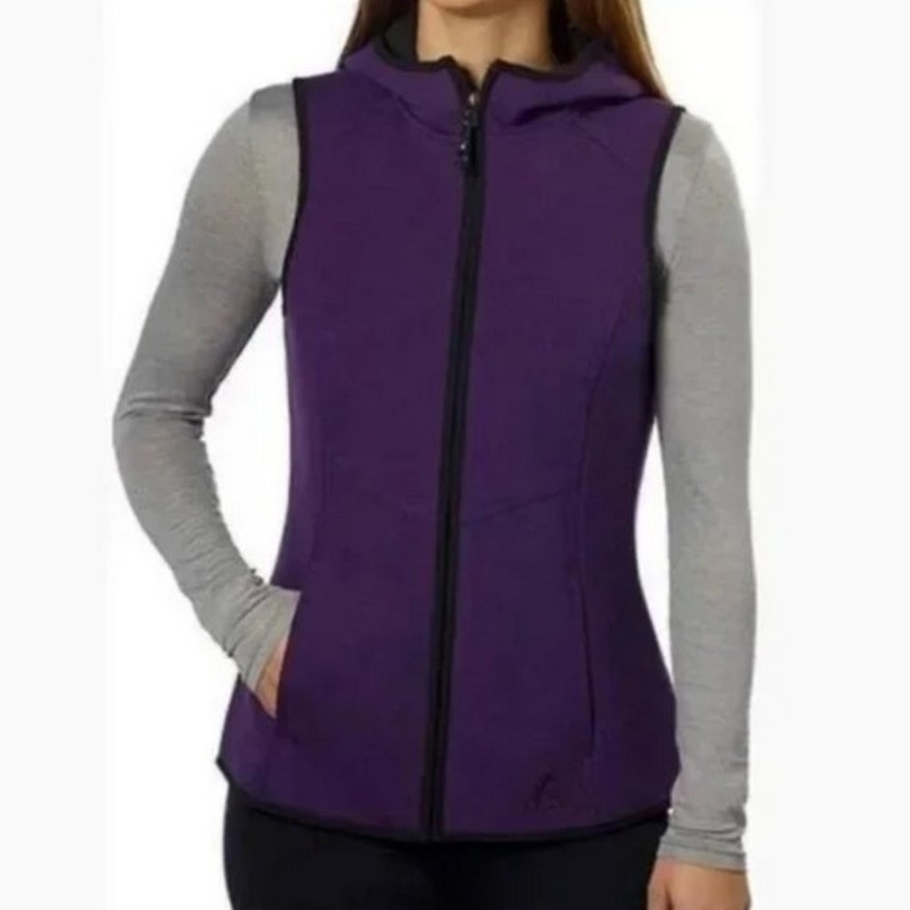 Gerry Purple Full Zip  Hoodie Vest